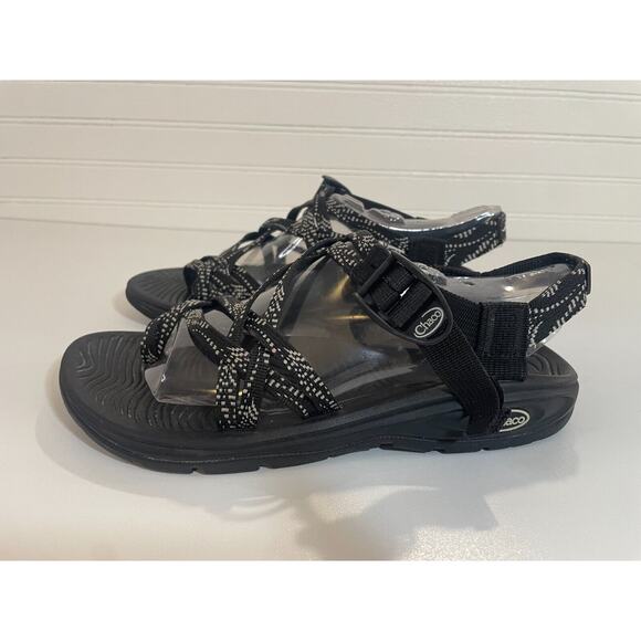 Chaco ZVolv X2 Women’s Size 8 Black Dash Sandals J106664 EXCELLENT - Picture 2 of 11